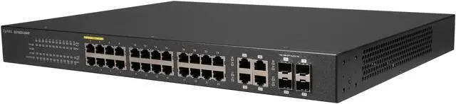 Alt view image 3 of 6 - ZyXEL GS1920 GS1920-24HP Managed 24-port GbE Smart Managed PoE Switch