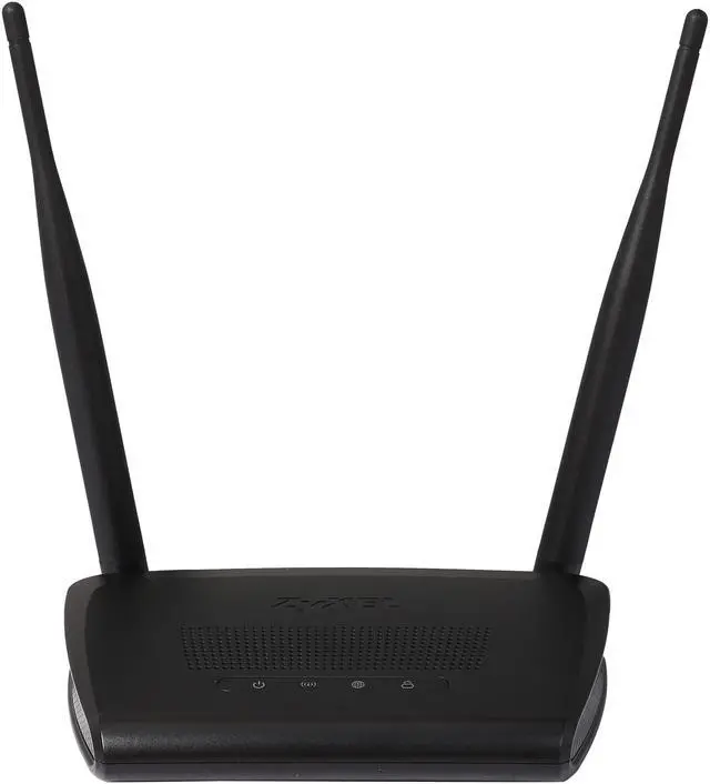 Alt view image 3 of 7 - ZyXEL NBG418Nv2 Wireless N300 Home Router, US with Fixed Antenna IEEE 802.11b/g/n