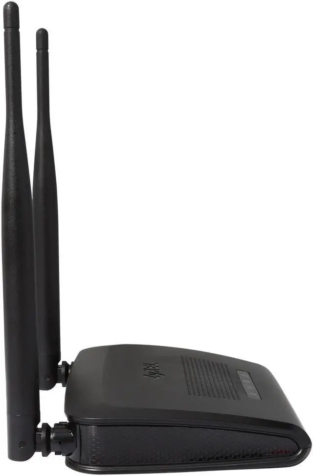 Alt view image 4 of 7 - ZyXEL NBG418Nv2 Wireless N300 Home Router, US with Fixed Antenna IEEE 802.11b/g/n