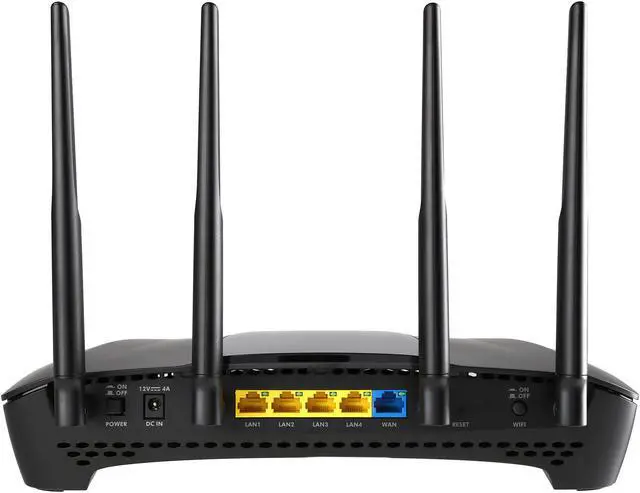 Alt view image 4 of 6 - ZyXEL ARMOR Z1 NBG6816 AC2350 Dual-Band Wireless Gigabit Router