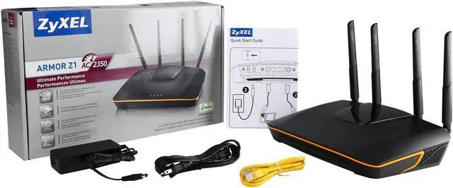 Alt view image 6 of 6 - ZyXEL ARMOR Z1 NBG6816 AC2350 Dual-Band Wireless Gigabit Router