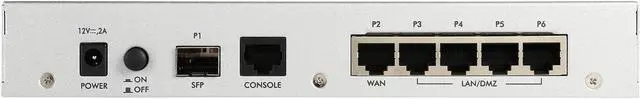 Alt view image 4 of 6 - ZyXEL USG20-VPN Security Router VPN Firewall w/ SFP Port