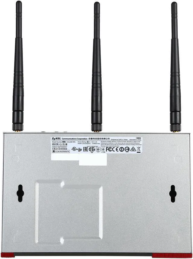 Alt view image 6 of 7 - ZyXEL Next Generation VPN Firewall with 1 WAN, 1 SFP, 4 LAN/DMZ Gigabit Ports and 802.11ac/n WiFi [USG20W-VPN]