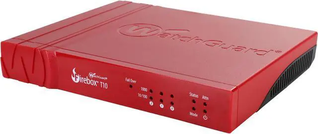 Main image of WatchGuard Firebox T10 Network Security/Firewall Appliance (1 YR LiveSecurity)