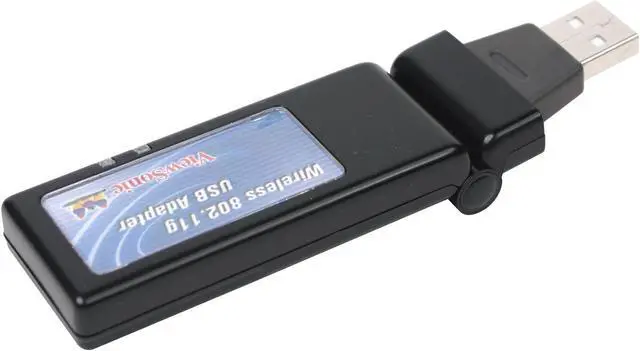Alt view image 2 of 5 - ViewSonic WUSB100 Wireless Adapter IEEE 802.11b/g USB 2.0 Up to 54Mbps Wireless Data Rates