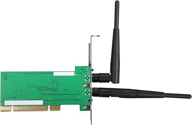Alt view image 4 of 5 - SIIG CN-WR0312-S1 DP Wireless-N PCI Adapter PCI
