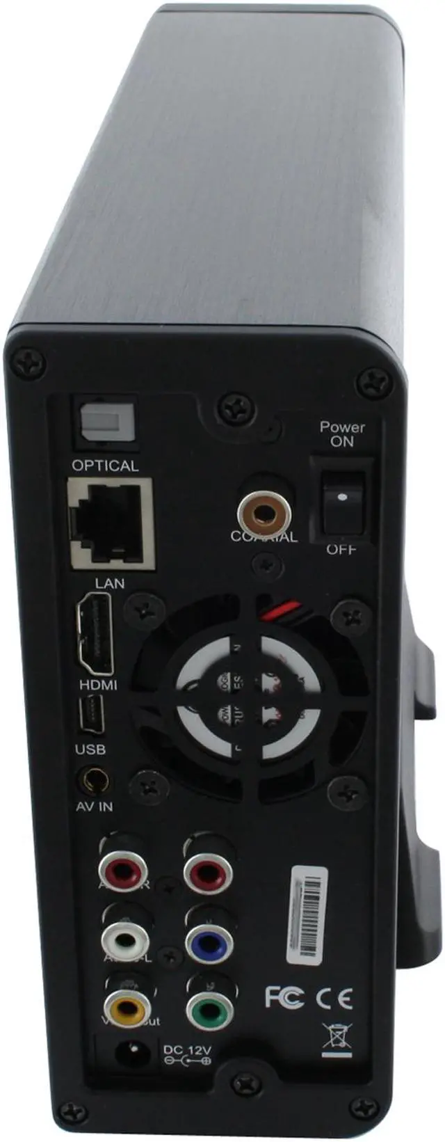 Alt view image 4 of 9 - Masscool MP-1370S Media Player 3.5" SATA HDMI with LAN and Recording