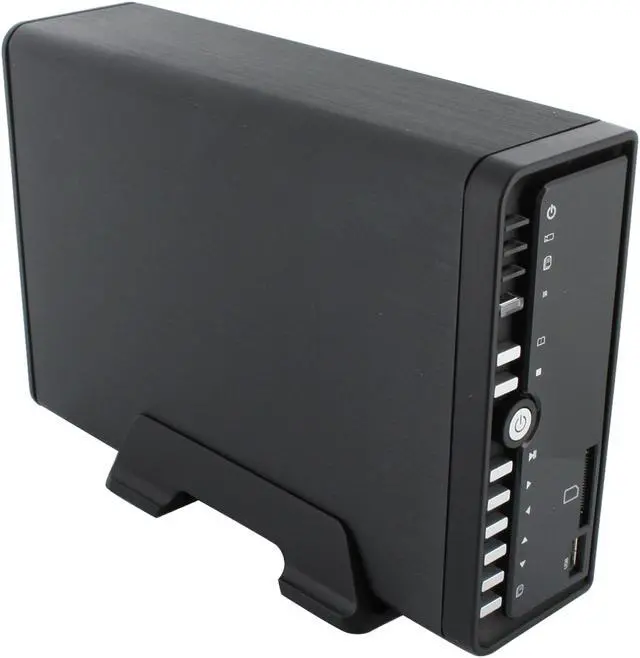 Alt view image 7 of 9 - Masscool MP-1370S Media Player 3.5" SATA HDMI with LAN and Recording