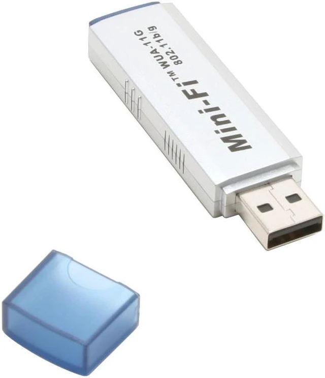 Alt view image 3 of 6 - PRISMIQ WUA-11G Mini-Fi Wireless Adapter IEEE 802.11b/g USB 2.0 Up to 54Mbps Wireless Data Rates