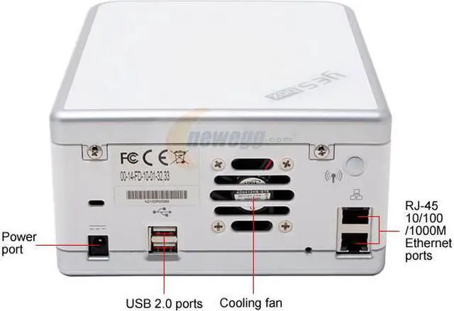 Alt view image 3 of 7 - Thecus N2100P Network Storage