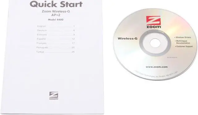 Alt view image 5 of 6 - Zoom 4400 Wireless Access Point+Adapter+Repeater