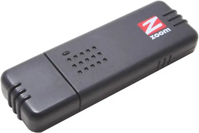 Main image of Zoom 4410 140M Wi-Fi LAN Adapter IEEE 802.11b/g USB 2.0 Up to 140Mbps Wireless Data Rates