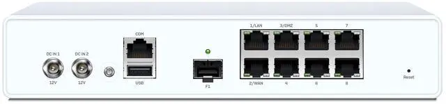Alt view image 2 of 2 - Sophos XGS 107w Network Security/Firewall Appliance - 1 Year Xstream Protection - 8 Port - 10/100/1000Base-T, 1000Base-X - Gigabit Ethernet - Wireless LAN IEEE 802.11 a/b/g/n/ac - 8 x RJ-45