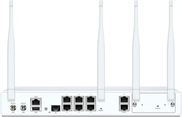 Alt view image 2 of 2 - Sophos XGS 116w Network Security/Firewall Appliance - 3 Year Standard Protection - 8 Port - 10/100/1000Base-T, 1000Base-X - Gigabit Ethernet - Wireless LAN IEEE 802.11 a/b/g/n/ac - 7 x RJ-45