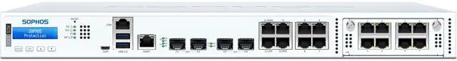 Main image of Sophos XGS 3300 Network Security/Firewall Appliance - 3 Year Xstream Protection - 8 Port - 10/100/1000Base-T, 10GBase-X - 10 Gigabit Ethernet - 8 x RJ-45 - 5 Total Expansion Slots