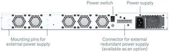 Alt view image 3 of 4 - Sophos XGS 4300 Network Security/Firewall Appliance 8 Port - 10/100/1000Base-T, 2.5GBase-T, 10GBase-X - 10 Gigabit Ethernet - 8 x RJ-45 - 6 Total Expansion Slots - 1U - Rack-mountable, Rail-mountable