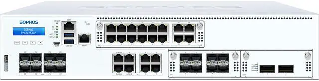Main image of Sophos XGS 5500 Network Security/Firewall Appliance 8 Port - 10/100/1000Base-T, 10GBase-X - 10 Gigabit Ethernet - 8 x RJ-45 - 11 Total Expansion Slots - 2U - Rack-mountable, Rail-mountable