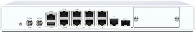 Alt view image 2 of 2 - Sophos XGS 118 Network Security/Firewall Appliance - 3 Year Standard Protection - 9 Port - 2.5GBase-T - 2.5 Gigabit Ethernet - 15.14 Gbit/s Firewall Throughput - TLS - 9 x RJ-45