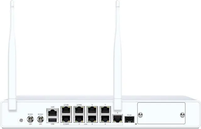 Alt view image 2 of 2 - Sophos XGS 128w Network Security/Firewall Appliance 9 Port - 2.5GBase-T - 2.5 Gigabit Ethernet - 18.65 Gbit/s Firewall Throughput - Wireless LAN IEEE 802.11ax