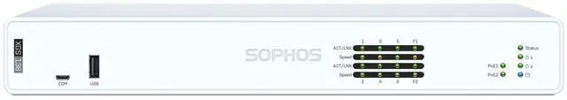 Main image of Sophos XGS 138 Network Security/Firewall Appliance 1 Year XSTREAM Protection - 6 Port - 2.5GBase-T, 1000Base-T, 10GBase-X - 10 Gigabit Ethernet - 18.65 Gbit/s Firewall Throughput - TLS - 4 x RJ-45