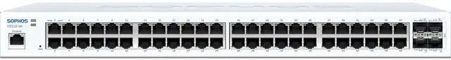 Main image of Sophos 100 CS110-48P Ethernet Switch 48 Ports - Manageable - Gigabit Ethernet, 10 Gigabit Ethernet - 10/100/1000Base-T, 10GBase-X - 2 Layer Supported - 410 W PoE Budget - Twisted Pair, Optical Fiber