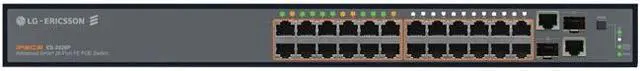 Alt view image 2 of 2 - LG-Ericsson ES-2026P Smart iPECS Ethernet Switch with POE