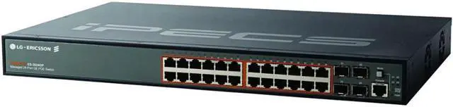 Alt view image 2 of 2 - LG-Ericsson ES-3024GP Managed iPECS Ethernet Switch with POE