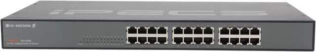 Alt view image 2 of 5 - LG-Ericsson iPECS ES-1024G Unmanaged 24-Port Gigabit Ethernet Unmanaged Switch