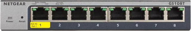 Alt view image 3 of 4 - NETGEAR 8-Port Gigabit Ethernet Smart Switch | GS108T