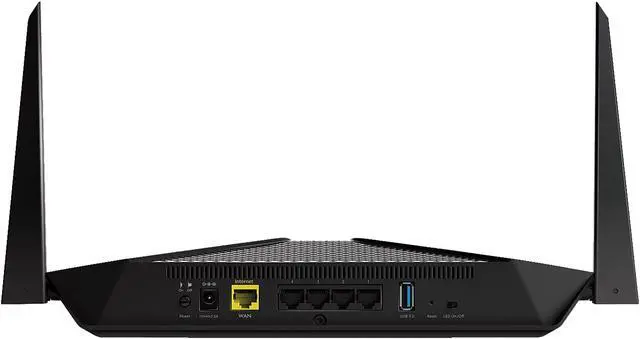 Alt view image 4 of 5 - Nighthawk AX4 4-Stream AX3000 Wi-Fi 6 Router (RAX40-100NAS)