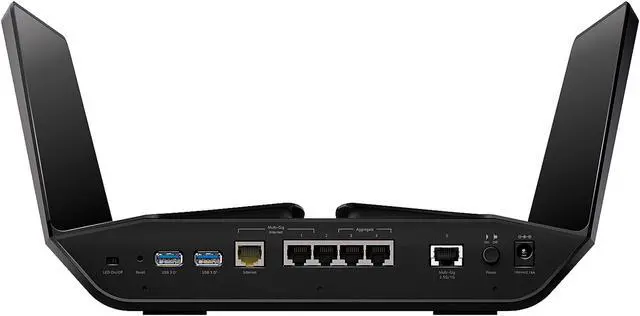 Alt view image 3 of 3 - NETGEAR Nighthawk Tri-Band AX12 12-Stream AX11000 Tri-Band Wi-Fi 6 Router (RAX200)