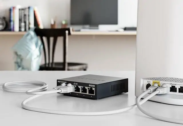 Alt view image 8 of 11 - Netgear GS305E 5-Port Gigabit Ethernet SOHO Plus Easy Smart Managed Essentials Switch, GS305E-100NAS