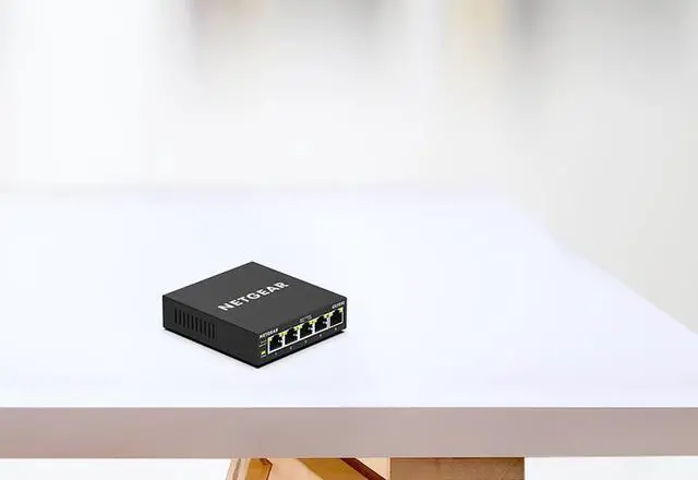 Alt view image 10 of 11 - Netgear GS305E 5-Port Gigabit Ethernet SOHO Plus Easy Smart Managed Essentials Switch, GS305E-100NAS