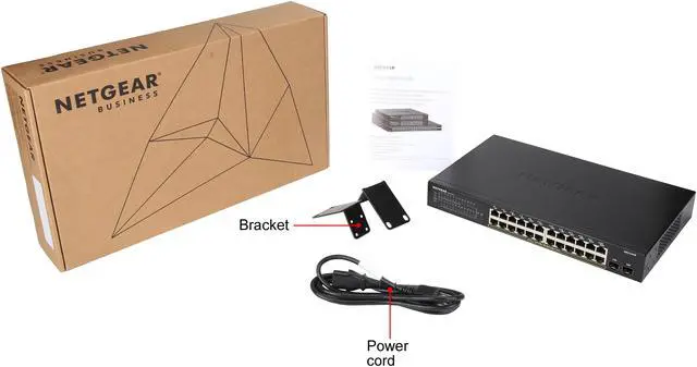 Alt view image 7 of 7 - NETGEAR 26-Port PoE Gigabit Ethernet Smart Switch with PoE+ (190W) (GS324TP)