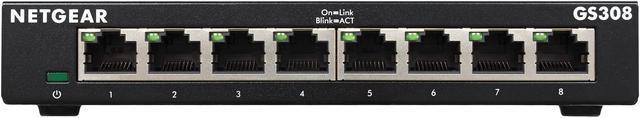 NETGEAR 8-Port Gigabit Ethernet Unmanaged Switch (GS308) 