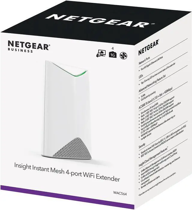 Alt view image 4 of 4 - NETGEAR Insight Instant Mesh Multi-Mode Access Point | WAC564