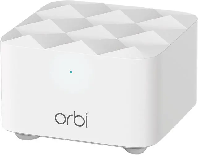Alt view image 2 of 7 - Netgear Orbi Mesh WiFi Satellite Adds up to 1,500 sq. ft. 1.2Gbps Dual-band WiFi (RBS10)
