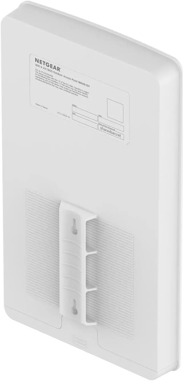 Alt view image 6 of 10 - Netgear WAX610Y Wi-Fi 6 IEEE 802.11 a/b/g/n/ac/ax/i 1.80 Gbit/s Wireless Access Point