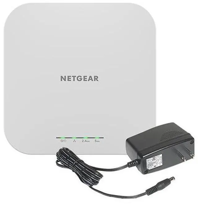 Alt view image 2 of 8 - Netgear AX1800 Dual Band PoE Multi-Gig Insight Managed WiFi 6 Access Point with Power Adapter, WAX610PA-100NAS