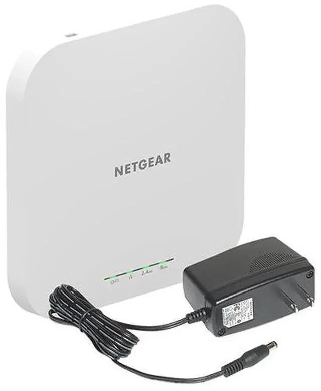 Alt view image 3 of 8 - Netgear AX1800 Dual Band PoE Multi-Gig Insight Managed WiFi 6 Access Point with Power Adapter, WAX610PA-100NAS