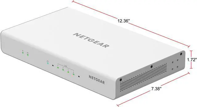 Alt view image 4 of 11 - NETGEAR Insight Managed VPN Business Router (BR200)