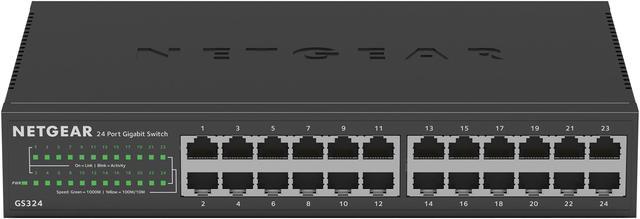 GS324T-100EUS, Netgear Ethernet-switch, RJ45-portar 24, Fiberportar 2SFP,  1Gbps, Hanterat