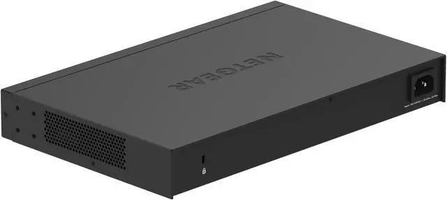 Alt view image 5 of 9 - Netgear GS324 24-Port Gigabit Ethernet Unmanaged PoE+ Essentials Switch with 16-Ports PoE+ (190W), GS324-200NAS