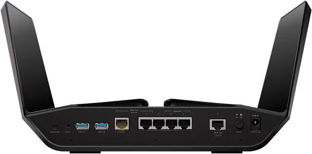 Alt view image 5 of 5 - Netgear RAXE500-100CNS Nighthawk Tri-Band WiFi 6E AXE11000 Router (up to 10.8Gbps) with new 6GHz band, NETGEAR Armor & NETGEAR Smart Parental Controls