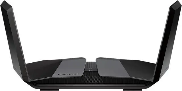 Alt view image 4 of 5 - Netgear RAXE500-100CNS Nighthawk Tri-Band WiFi 6E AXE11000 Router (up to 10.8Gbps) with new 6GHz band, NETGEAR Armor & NETGEAR Smart Parental Controls