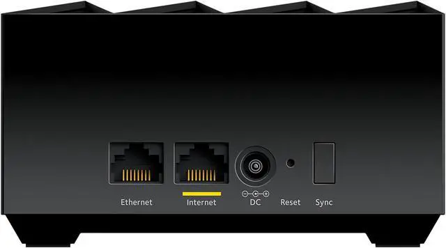 Alt view image 6 of 10 - NETGEAR Nighthawk Advanced Whole Home Mesh WiFi 6 System (MK63S) with Free Armor Security - AX1800 Router with 2 Satellite Extenders, Coverage up to 4,500 sq. ft. and 25+ Devices