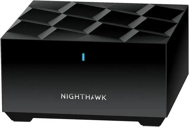 Alt view image 3 of 10 - NETGEAR Nighthawk Advanced Whole Home Mesh WiFi 6 System (MK63S) with Free Armor Security - AX1800 Router with 2 Satellite Extenders, Coverage up to 4,500 sq. ft. and 25+ Devices