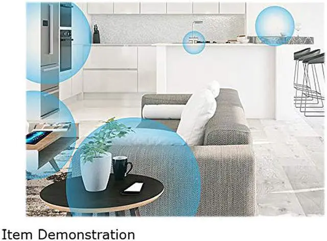 Alt view image 5 of 6 - Netgear RBK852-100NAS Orbi Wi-Fi 6 Ultra-Performance Whole Home Mesh Wi-Fi System, 2-pack (RBK852) White
