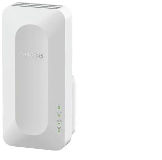Main image of Netgear AX1600 4-Stream Dual-band WiFi 6 Mesh Extender, 1.6Gbps, Wall-plug, Internal Antenna, EAX12-100NAS