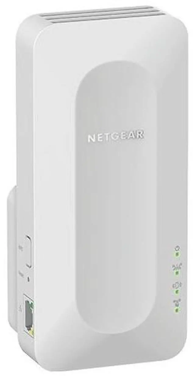 Alt view image 2 of 9 - Netgear AX1600 4-Stream Dual-band WiFi 6 Mesh Extender, 1.6Gbps, Wall-plug, Internal Antenna, EAX12-100NAS